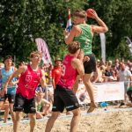 Nederlandse beachhandballteams eindigen tiende en twaalfde op EK voor clubteams